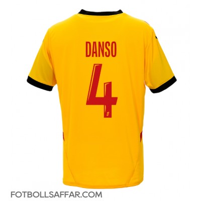 RC Lens Kevin Danso #4 Hemmatröja 2024-25 Kortärmad RC Lens Kevin Danso #4 Hemmatröja 2024-25 Kortärmad